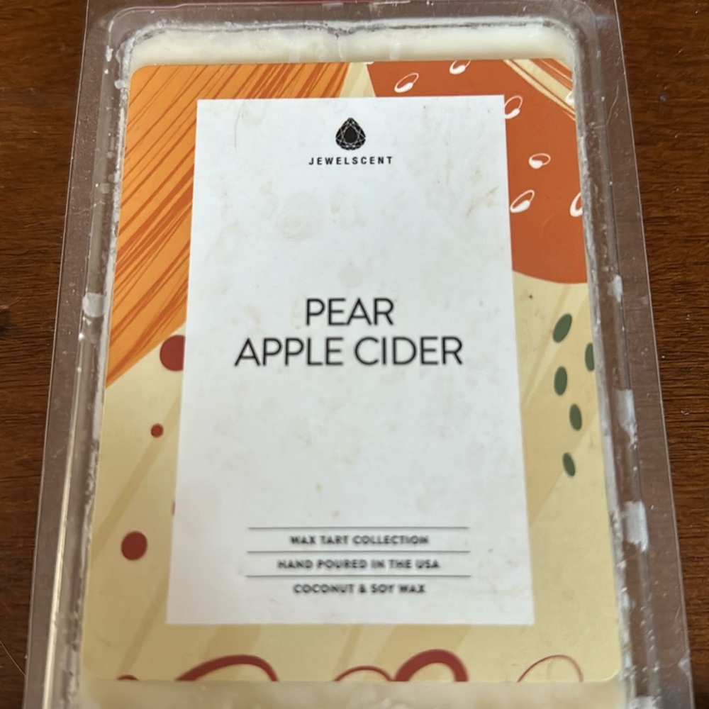 Jewelscent Pear‎ apple cider cider wax tarts
